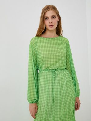 Платье Libellulas зеленое