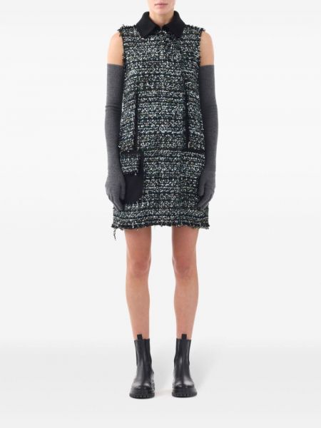 Tweed suora mekko Jason Wu Collection vihreä