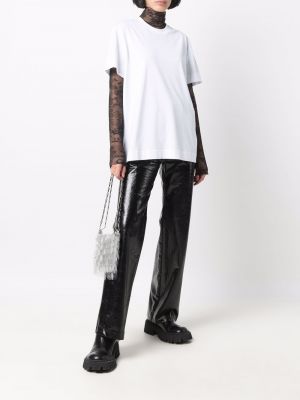 T-shirt avec manches courtes Givenchy blanc