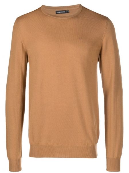 Пуловер J.lindeberg кафяво