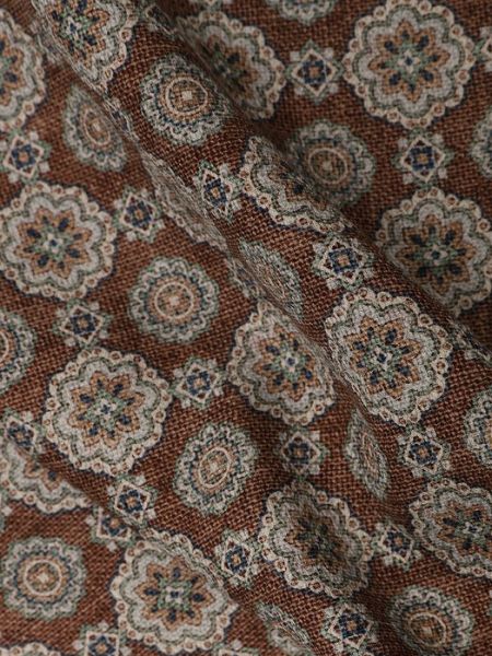 Шелковый платок L.b.m. 1911 коричневый