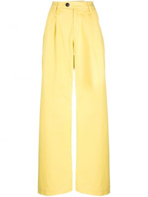 Памучни панталон Société Anonyme жълто