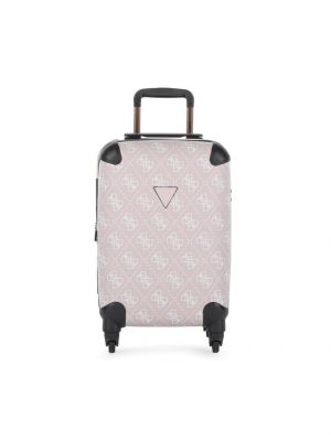 Bőrönd Guess rózsaszín