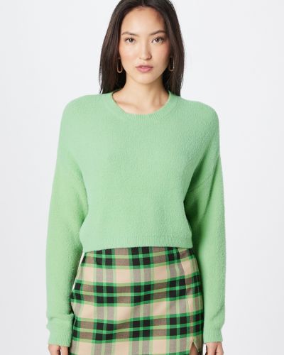 Пуловер Noisy May Curve зелено
