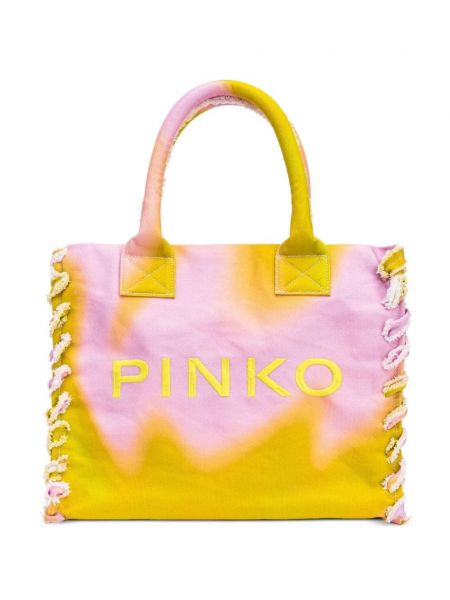 Haftowana torba plażowa Pinko