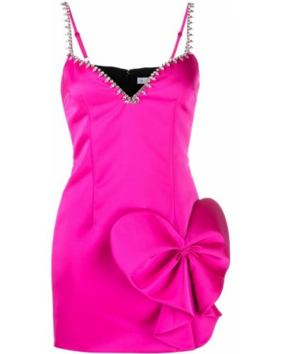 Mini vestido con corazón Area rosa