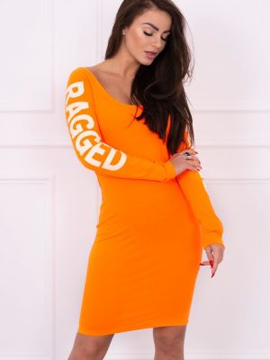Šaty Kesi oranžové