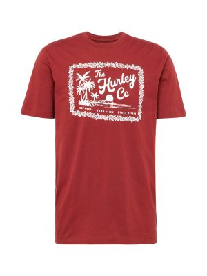 Športové tričko Hurley červená