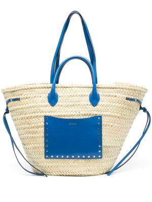 Плетени плажна чанта Isabel Marant