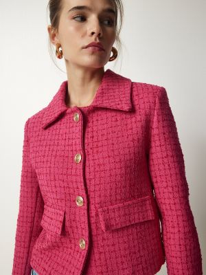 Tweed dzseki Happiness İstanbul rózsaszín
