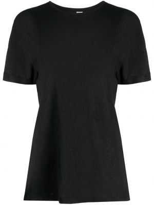 T-shirt col rond Toteme noir