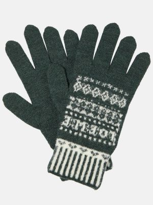 Μάλλινα γάντια Loewe πράσινο