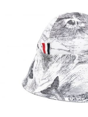 Mütze mit print Thom Browne