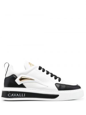 Sneakers με ρίγες τίγρη Roberto Cavalli