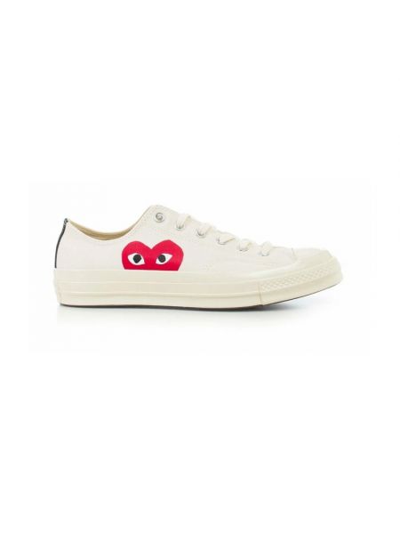 Białe sneakersy Comme Des Garcons Play