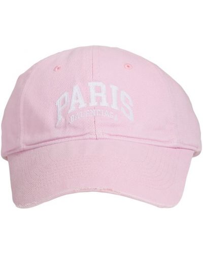 Čepice Balenciaga růžový