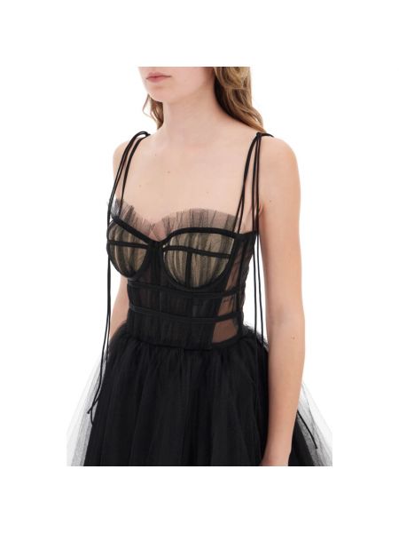 Mini vestido de tul 19:13 Dresscode negro