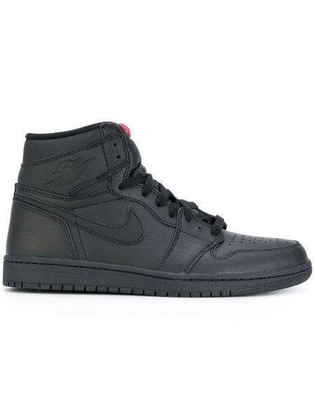 Sneaker Jordan 1 Retro schwarz