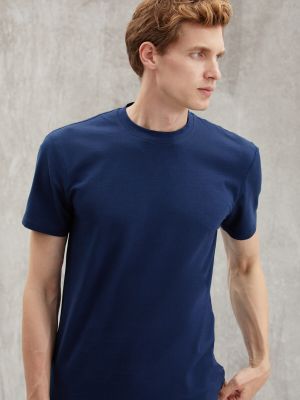 Polo marškinėliai slim fit Grimelange mėlyna