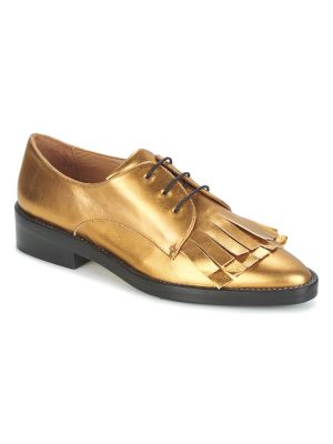 Derby cipele Castañer zlatna