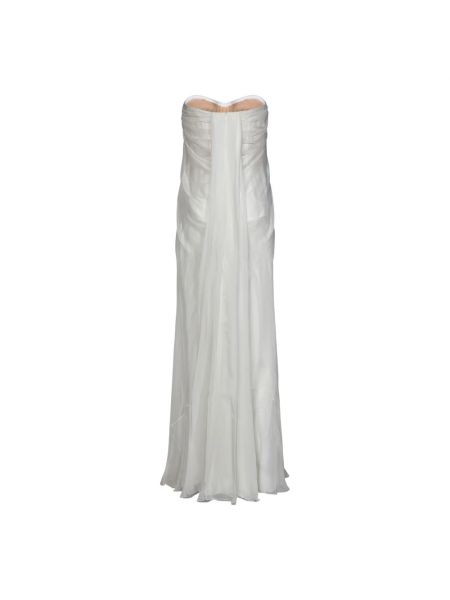 Sukienka Alexander Mcqueen biała