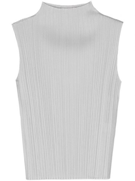 Plisseret tanktop Pleats Please Issey Miyake grå