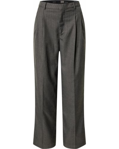Pantaloni plissettati Scotch & Soda grigio