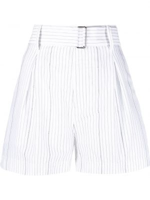 Shorts mit plisseefalten N°21 weiß