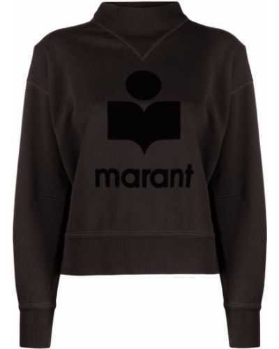 Raštuotas džemperis Marant Etoile juoda