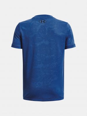 Žakárové športové tričko Under Armour modrá