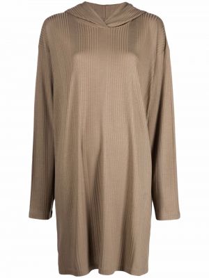 Overdimensjonert hettegenser Mm6 Maison Margiela brun