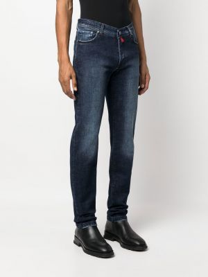 Straight jeans Kiton blau