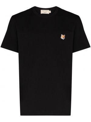 T-shirt Maison Kitsuné svart