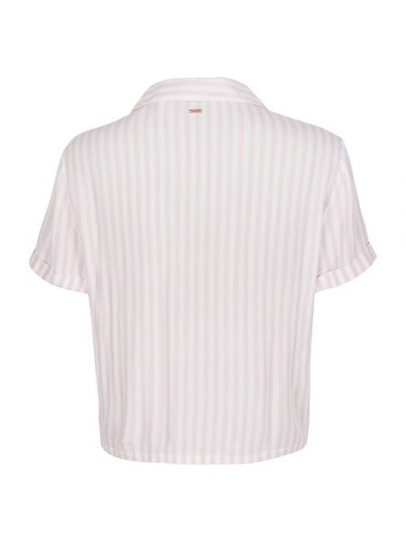 Плетеная рубашка с коротким рукавом O`neill белая