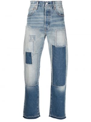 Дънки straight leg Levi's: Made & Crafted синьо