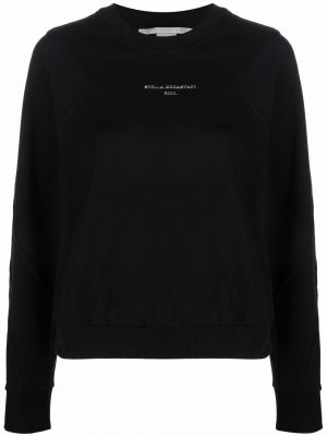 Sweatshirt mit stickerei Stella Mccartney schwarz