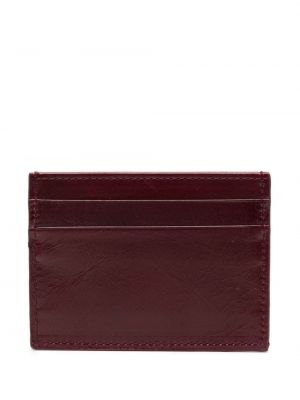 Kožená peněženka Uma Wang červená