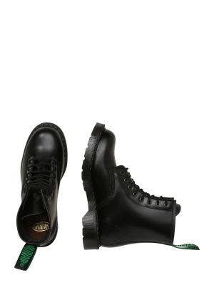 Обувки в стил дерби с връзки Solovair черно