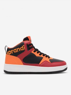 Sneakersy Sprandi pomarańczowe