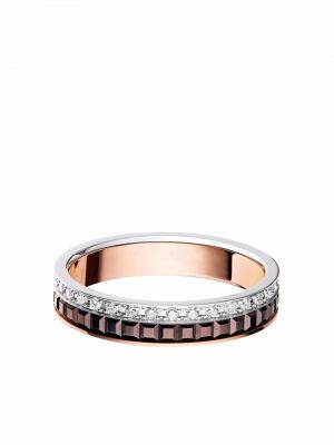 Z růžového zlata prsten Boucheron