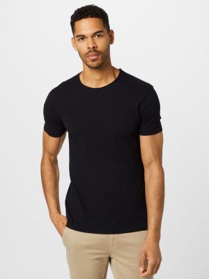 Marškinėliai Allsaints juoda