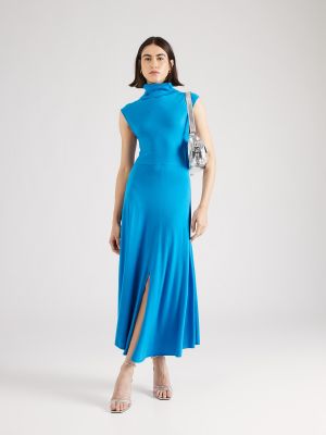Pletené pletené šaty Karen Millen modrá