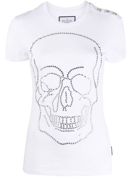 T-shirt Philipp Plein vit