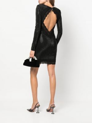 Mini šaty Philipp Plein černé