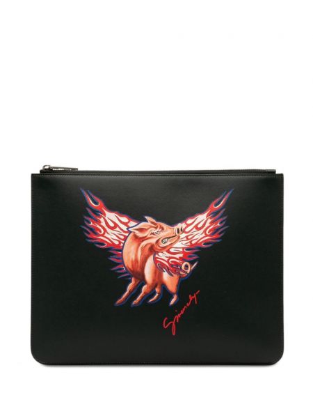 Clutch somiņa ar apdruku Givenchy Pre-owned