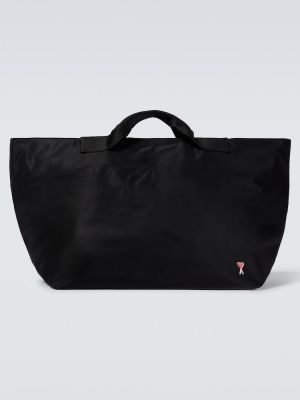Nakupovalna torba Ami Paris črna
