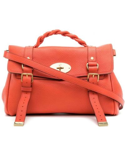 Чанта през рамо Mulberry оранжево