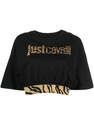 T-shirt Just Cavalli nero