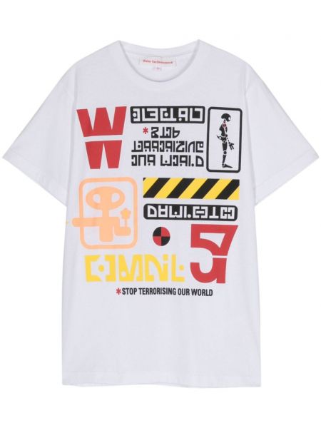 T-shirt Walter Van Beirendonck hvid