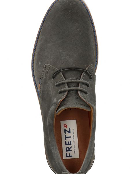 Chaussures de ville à lacets Fretz Men gris